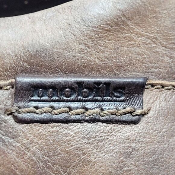 Mephisto Mobils Leather Air-Relax Lace Up Shoes 10 Brown Distressed Sneaker - Picture 8 of 10